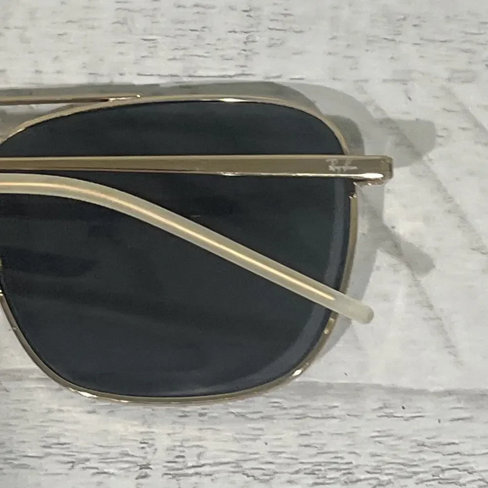 Ray-Ban RB3588 9054/8G 55-19-140 Black Gold Sunglasses Frames Only‼️